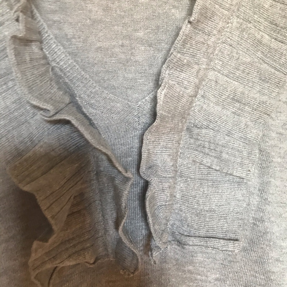 BCBG Ruffle Sweater Tank - Picture 3 of 5